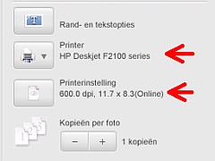 Makkelijk te begrijpen Gelukkig precedent Afdrukken met je eigen printer via Picasa 3